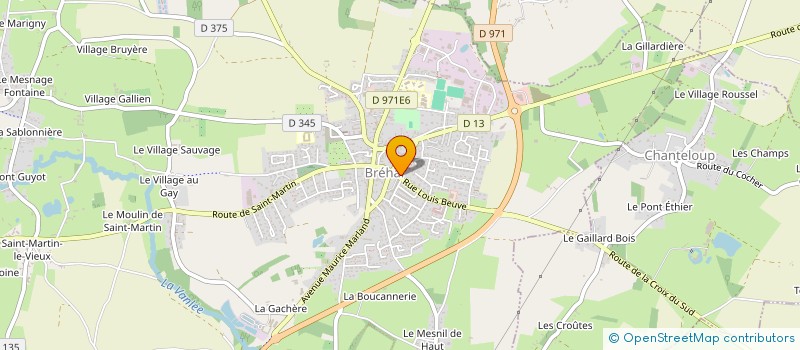 localisation de l'entreprise MONSIEUR MARIUS N'DOUKOUEDI  BREHAL