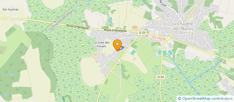 localisation de l'entreprise MONSIEUR MARIUS NASTASE  LA CHAPELLE-DES-MARAIS