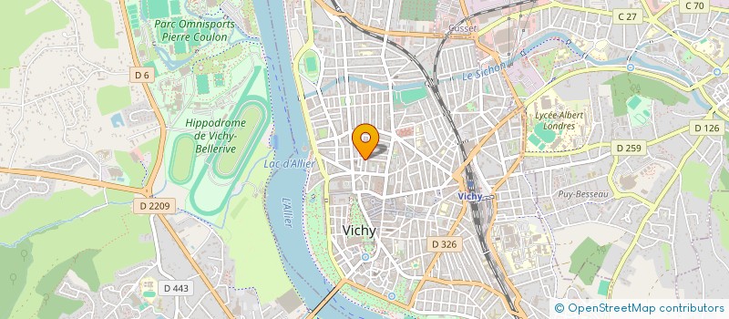 localisation de l'entreprise MONSIEUR MARIUS NASTASE à VICHY