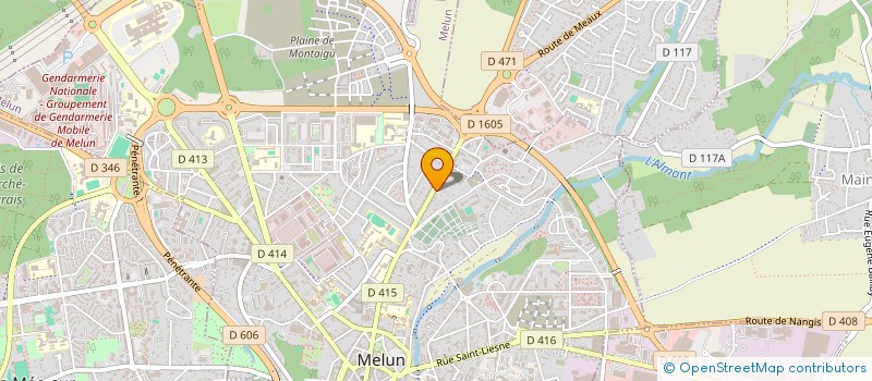 localisation de l'entreprise MONSIEUR MARIUS NEDA  MELUN