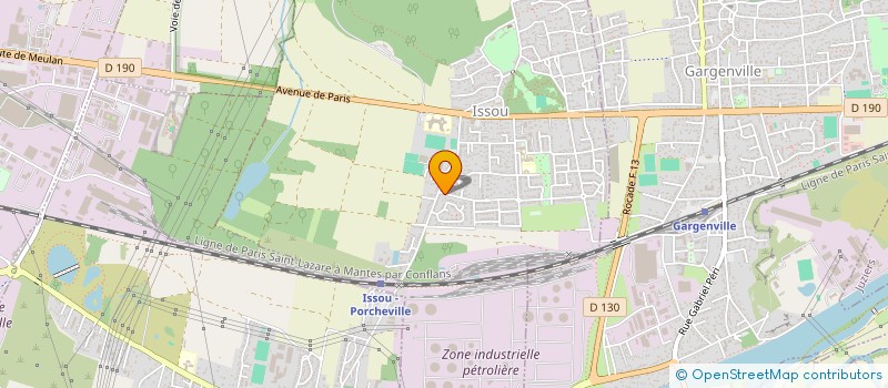 localisation de l'entreprise MONSIEUR MARIUS NEGREA  ISSOU