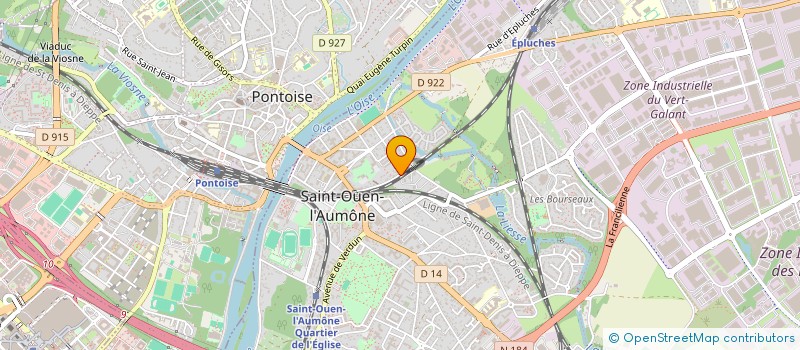 localisation de l'entreprise MONSIEUR MARIUS OLTEANU à SAINT-OUEN-L'AUMONE