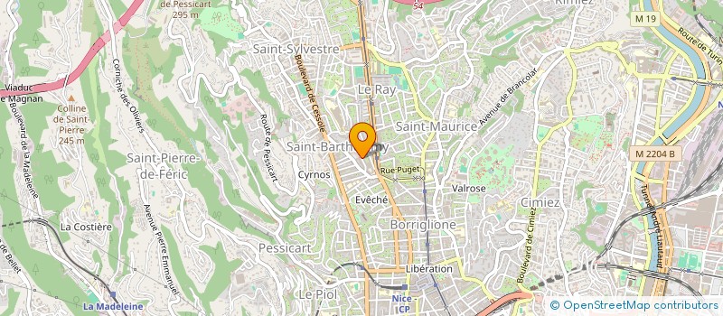 localisation de l'entreprise MONSIEUR MARIUS ORHEI à NICE