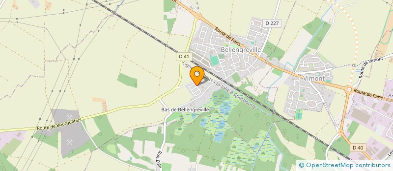 localisation de l'entreprise MONSIEUR MARIUS PARASCHIV  BELLENGREVILLE