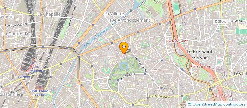 localisation de l'entreprise MONSIEUR MARIUS PASSERINI  PARIS