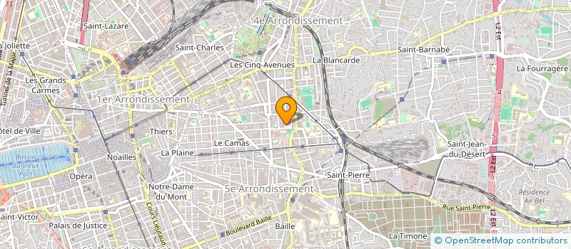localisation de l'entreprise MONSIEUR MARIUS-PAULICA BALAN à MARSEILLE