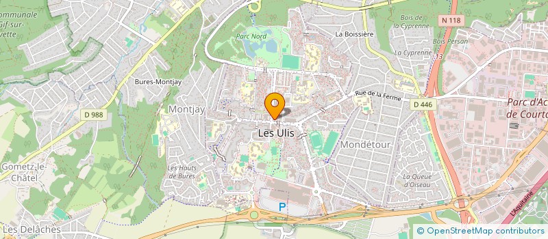 localisation de l'entreprise MONSIEUR MARIUS PAUN à LES ULIS