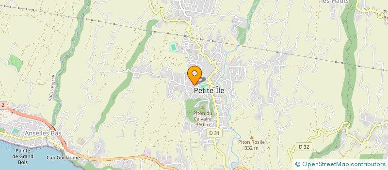 localisation de l'entreprise MONSIEUR MARIUS PAYET  PETITE-ILE