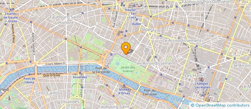 localisation de l'entreprise MONSIEUR MARIUS PETITJEAN  PARIS