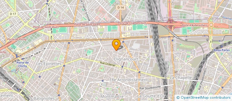 localisation de l'entreprise MONSIEUR MARIUS PIRSON  PARIS