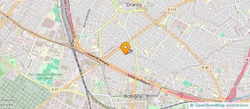 localisation de l'entreprise MONSIEUR MARIUS POP  BOBIGNY