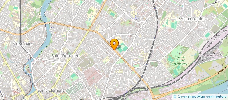 localisation de l'entreprise MONSIEUR MARIUS POQUET  NANTES