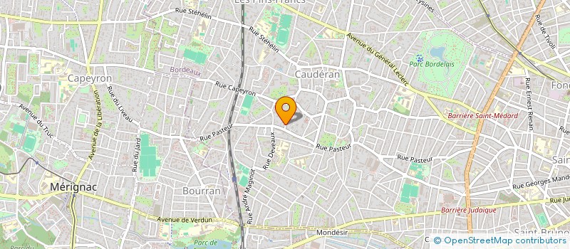 localisation de l'entreprise MONSIEUR MARIUS PROUST  BORDEAUX