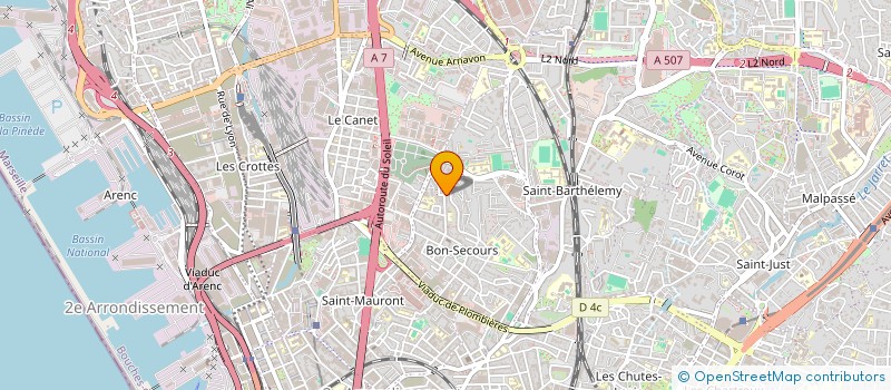 localisation de l'entreprise MONSIEUR MARIUS RADU à MARSEILLE