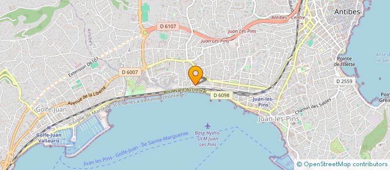 localisation de l'entreprise MONSIEUR MARIUS RAILEANU à ANTIBES