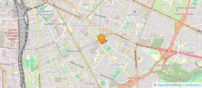 localisation de l'entreprise MONSIEUR MARIUS RIEME  LYON