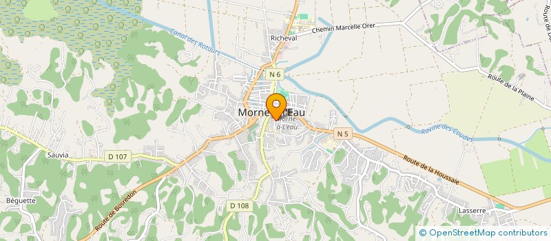 localisation de l'entreprise MONSIEUR MARIUS RIGA à MORNE A L'EAU