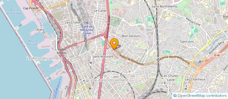 localisation de l'entreprise MONSIEUR MARIUS ROSSI à MARSEILLE