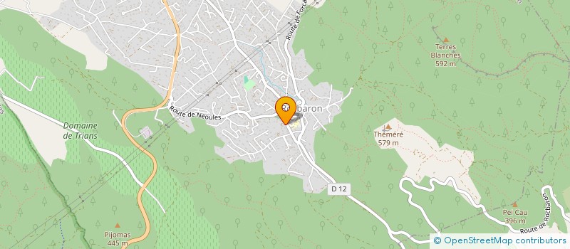 localisation de l'entreprise MONSIEUR MARIUS ROUDEN  ROCBARON