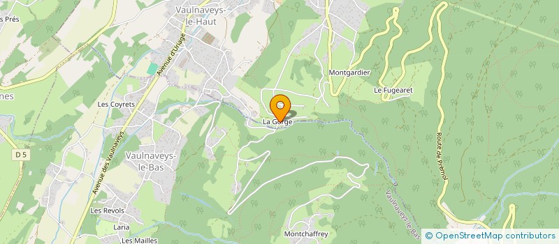 localisation de l'entreprise MONSIEUR MARIUS ROUSSIN  VAULNAVEYS-LE-HAUT