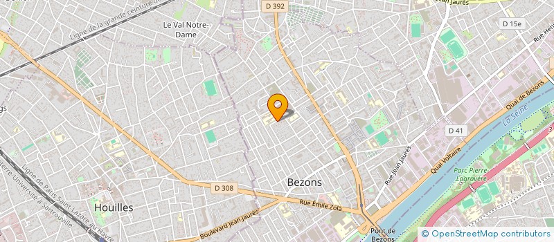 localisation de l'entreprise MONSIEUR MARIUS RUS à BEZONS