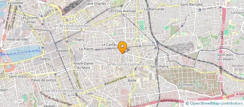 localisation de l'entreprise MONSIEUR MARIUS SAINT-DENIS  MARSEILLE