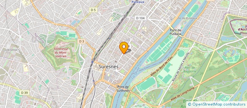 localisation de l'entreprise MONSIEUR MARIUS SAUSSOIS à SURESNES