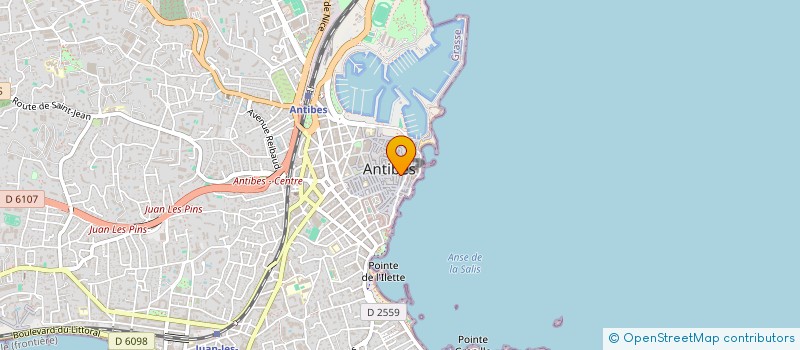 localisation de l'entreprise MONSIEUR MARIUS SICARD à ANTIBES