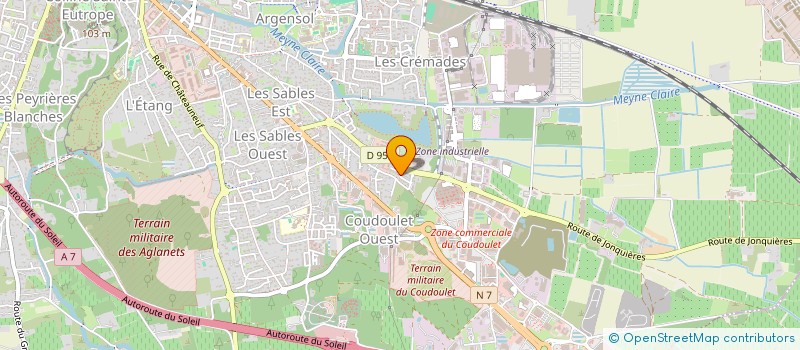 localisation de l'entreprise MONSIEUR MARIUS SILLAN à ORANGE
