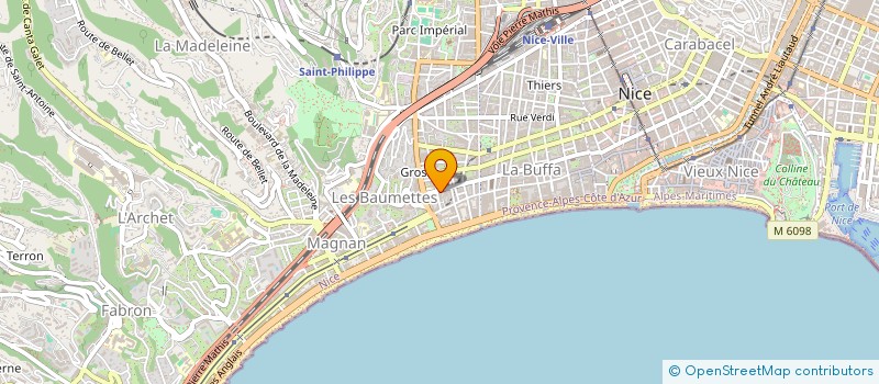 localisation de l'entreprise MONSIEUR MARIUS SIMINICIUC à NICE
