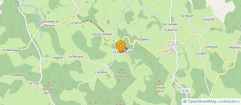 localisation de l'entreprise MONSIEUR MARIUS SIREYZOLS  SOUSCEYRAC-EN-QUERCY