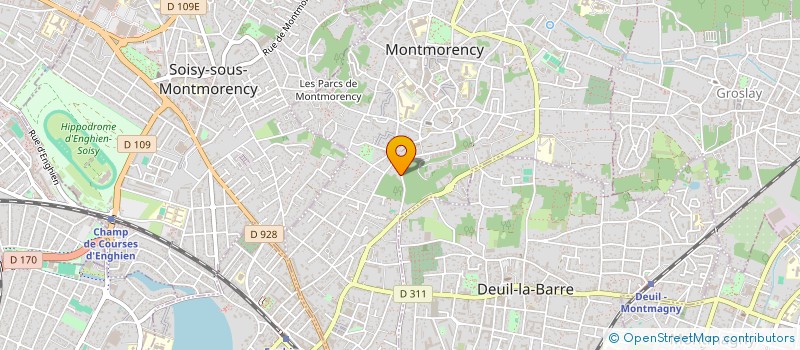 localisation de l'entreprise MONSIEUR MARIUS SOLEAU  MONTMORENCY