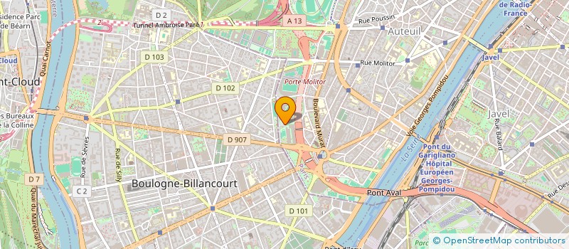 localisation de l'entreprise MONSIEUR MARIUS SORBELLO à PARIS 16