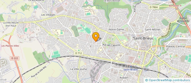 localisation de l'entreprise MONSIEUR MARIUS-SORIN STANCU à SAINT-BRIEUC