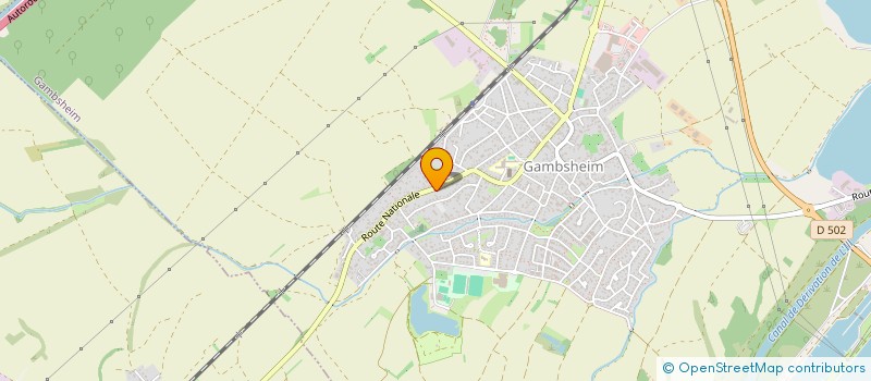 localisation de l'entreprise MONSIEUR MARIUS STANCU  GAMBSHEIM