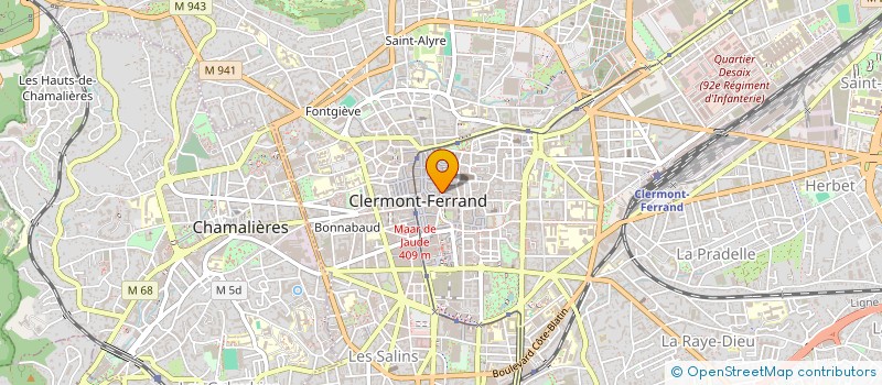 localisation de l'entreprise MONSIEUR MARIUS STANESCU  CLERMONT-FERRAND