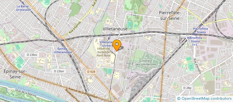 localisation de l'entreprise MONSIEUR MARIUS TAWI  GONESSE