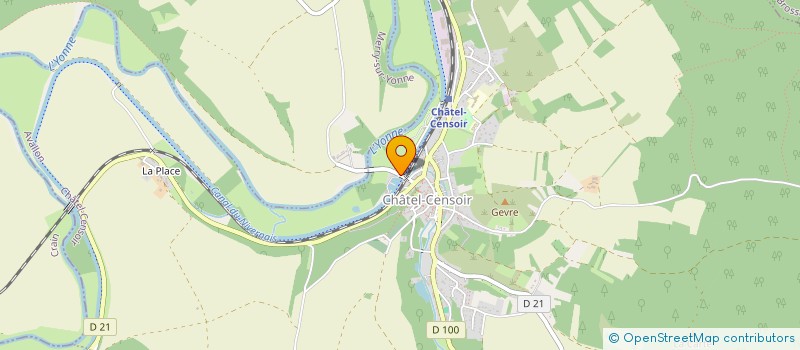 localisation de l'entreprise MONSIEUR MARIUS TECZA à MERRY SUR YONNE