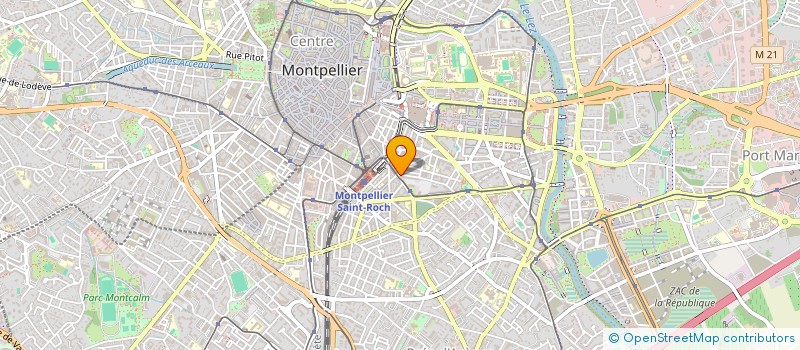 localisation de l'entreprise MONSIEUR MARIUS TEYSSIER à MONTPELLIER