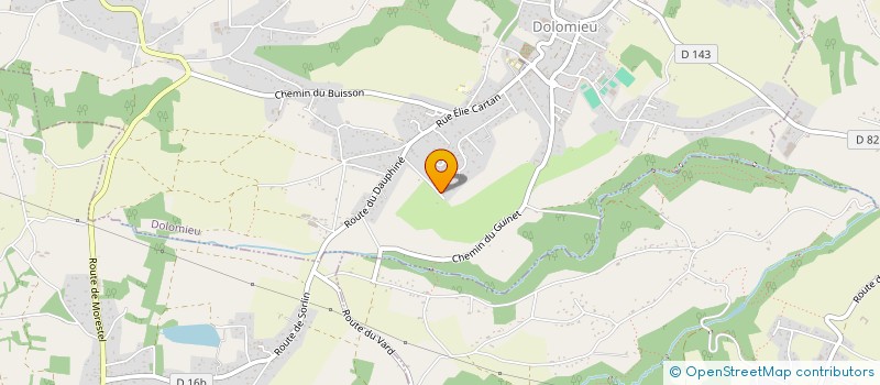 localisation de l'entreprise MONSIEUR MARIUS THIBAULT--BUISSON-SIMON  DOLOMIEU