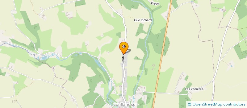 localisation de l'entreprise MONSIEUR MARIUS THURIN  CONFLANS-SUR-ANILLE