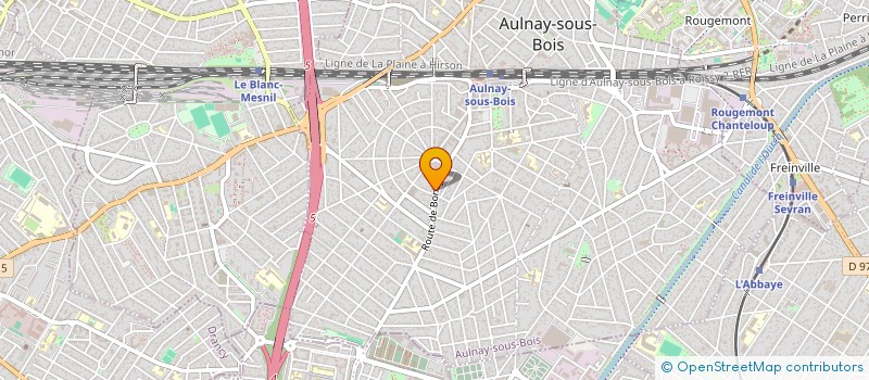 localisation de l'entreprise MONSIEUR MARIUS TITIRIGA à AULNAY-SOUS-BOIS