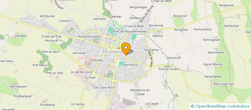 localisation de l'entreprise MONSIEUR MARIUS TUCMEANU  PLOUDALMEZEAU