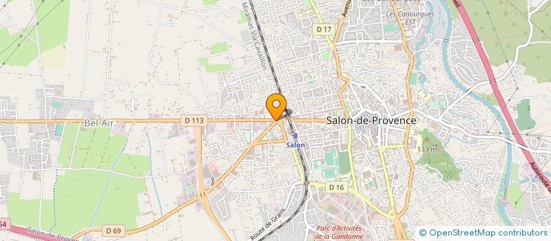 localisation de l'entreprise MONSIEUR MARIUS VALENZA  SALON-DE-PROVENCE