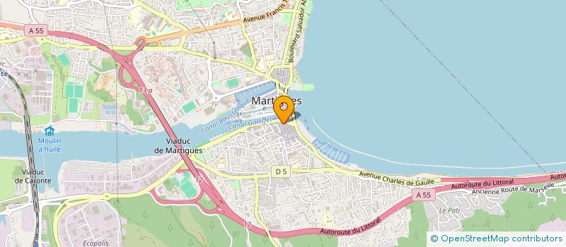 localisation de l'entreprise MONSIEUR MARIUS VALLAKELLES à MARTIGUES