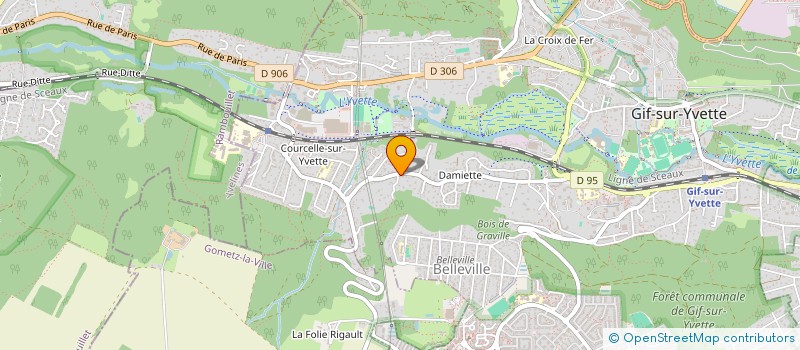 localisation de l'entreprise MONSIEUR MARIUS VOLCKE  GIF-SUR-YVETTE