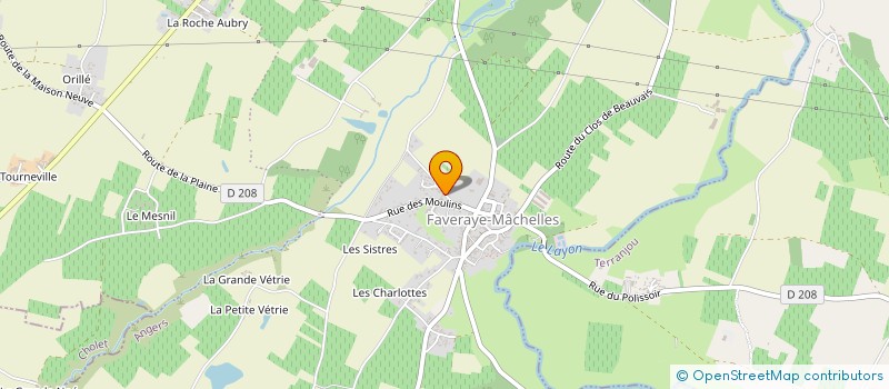 localisation de l'entreprise MONSIEUR MARIUS WALLARD  BELLEVIGNE-EN-LAYON