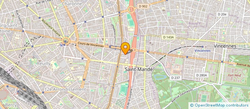 localisation de l'entreprise MONSIEUR MARIUS YAHMI  PARIS