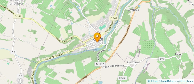 localisation de l'entreprise MONSIEUR MARIUSZ KARPINSKI  VIANNE