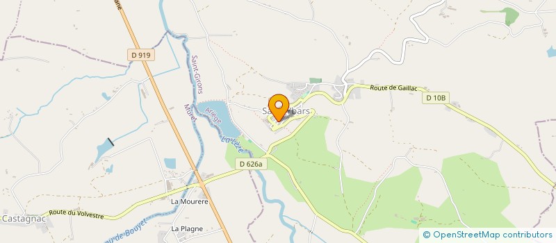localisation de l'entreprise MONSIEUR MARIUSZ OSIADACZ à SAINT-YBARS